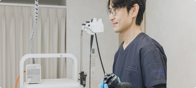 診察した当日に内視鏡検査可能